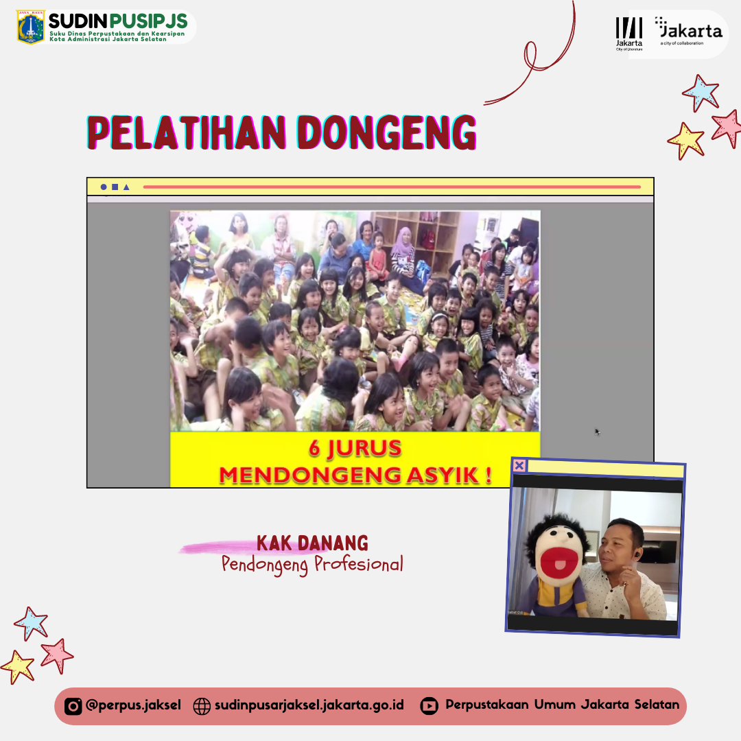 Workshop Mendongeng Dan Pelatihan Membuat Boneka Jari